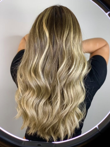 Trabajo de color realizado en Rose's Beauty